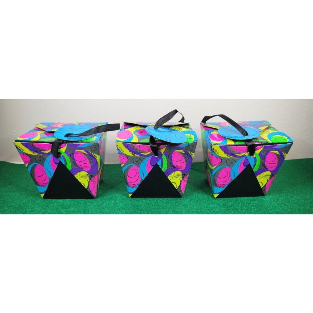 Small Trio Of Decorative Take-out Boxes